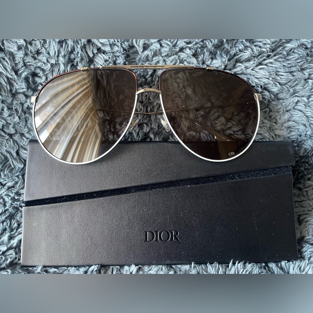 Luxury Sunglasses “Dior” 63MM Aviator